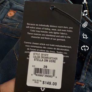 True religion pants never worn